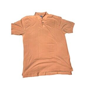 Jos A Bank Stays Cool Polo Mens XL Tall Orange Cotton Golf
